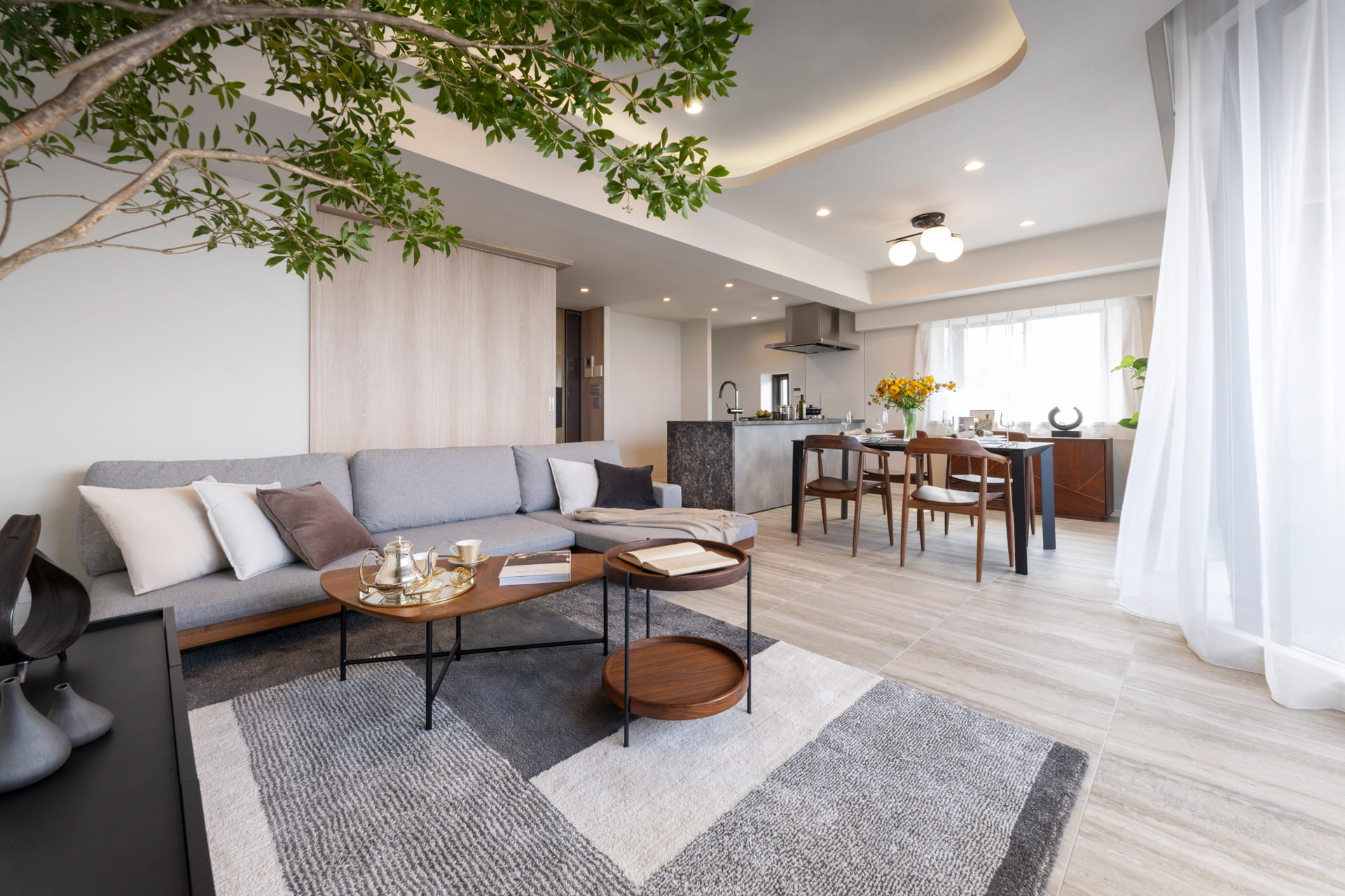 モリモト デザイナーズ リノベーション スプレーモ 目黒区 リビング・ダイニングフォト