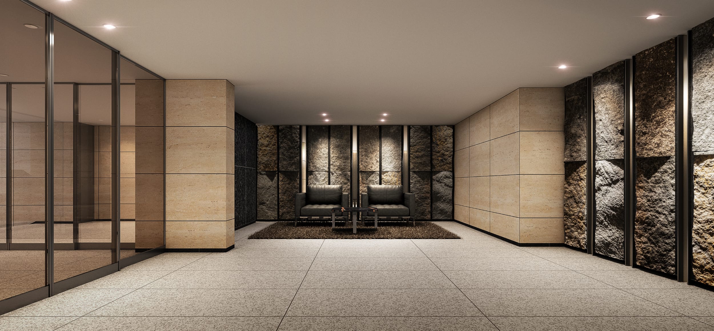 エントランスホール完成予想CG